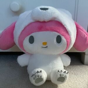 My Melody polar bear plushie